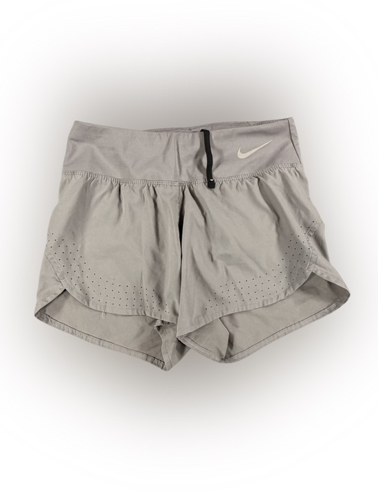 Nike Pants - Nike Women's Light Gray Athletic Running Shorts with Perforated Detail Size XS